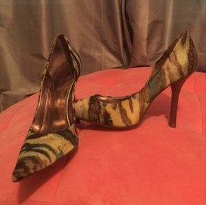 Guess satin heels